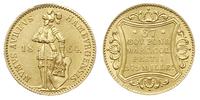 dukat 1864, Hamburg, złoto 3.50 g, pięknie zacho