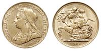 funt 1900, Londyn, złoto 7.98 g, Spink 3874