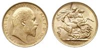 funt 1905, Londyn, złoto 7.98 g, Spink 3969