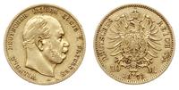 10 marek 1873/A, Berlin, złoto 3.92 g, Jaeger 24