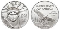 100 dolarów 1998, Liberty, platyna 31.13 g, wyśm