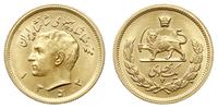 1 pahlavi AH 1353 (1974), złoto 8.13 g "900", wy
