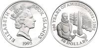 50 dolarów 1992, srebro, 31.36 g