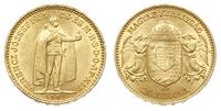 20 koron 1905, Kremnica, złoto 6.78 g, piękne