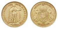 10 koron 1900, Kremnica, złoto 3.37 g