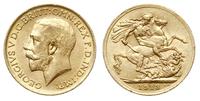 1 funt 1913, Londyn, złoto 7.98 g., bardzo ładny