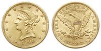 10 dolarów 1906/D, Denver, Liberty, złoto 16.72 