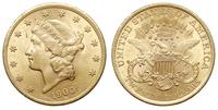 20 dolarów 1900, Filadelfia, Liberty, złoto 33.4