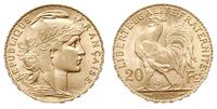 20 franków 1912, Paryż, złoto 6.45 g, Fr. 596.a