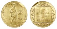 dukat 1928, złoto 3.49 g, lekko zgięty , Fr. 352