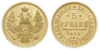 5 rubli 1852/СПБ АГ, Petersburg, złoto 6.54 g, b