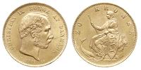 20 koron 1876, Kopenhaga, złoto 8.96 g, piękne, 