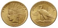 10 dolarów 1912, Filadelfia, Głowa Indianina, zł