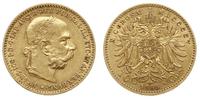 10 koron 1905, Wiedeń, złoto 3.38 g, Friedberg 5