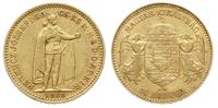 10 koron 1906, Kremnica, złoto 3.37 g, Friedberg