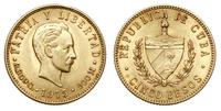 5 peso 1915, złoto 8.35 g, Fr. 4