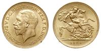 1 funt 1930/SA, Pretoria, złoto 7.99 g, S. 4005