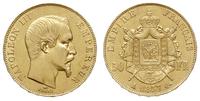 50 franków 1857/A, Paryż, złoto 16.14 g, Gadoury