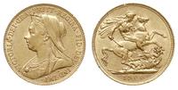 1 funt 1900, Londyn, złoto 7.98 g, Spink 3874