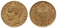 10 marek 1898 D, Monachium, złoto 3.94 g, AKS 19