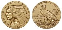 5 dolarów 1913, Filadelfia, złoto 8.34 g