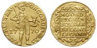 dukat 1770, Utrecht, złoto 3.45 g, Fr. 285
