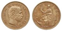 10 koron 1900, złoto 4.48 g, patyna, piękne, Fr.
