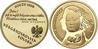 200 złotych 1998, ADAM MICKIEWICZ, złoto 15.59g