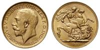 funt 1912/P, Perth, złoto 7.98 g, piękne, Spink 