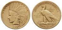 10 dolarów 1910/S, San Francisco, złoto 16.64 g
