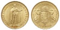 20 koron 1897/KB, Kremnica, złoto 6.77 g, Fr. 25