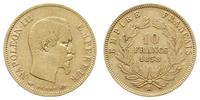 10 franków 1860 A, Paryż, złoto 3.20 g, Fr. 573,