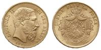 20 franków 1875, złoto 6.45 g, wyśmienite, Fr. 4