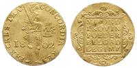 dukat 1802, Utrecht, złoto 3.44 g, Purmer Ut91, 