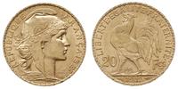 20 franków 1902, Paryż, złoto 6.44 g, Fr. 596, G