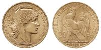 20 franków 1908, Paryż, złoto 6.45 g, Fr. 596a, 