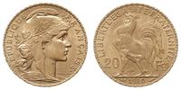 20 franków 1910, Paryż, złoto 6.45 g, Fr. 596a, 