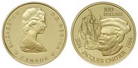 100 dolarów 1984, "Jacques Cartier", złoto 16.88