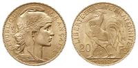 20 franków 1912, Paryż, złoto 6.45 g, Fr. 596a, 
