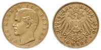 10 marek 1890 D, Monachium, złoto 3.93 g, Jaeger