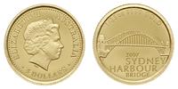 5 dolarów 2007, "Sydney Harbour Bridge", złoto "