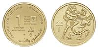 1 shekel 2009, "Samson i Lew", złoto "999" 1.23 