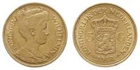 5 guldenów 1912, Utrecht, złoto 3.36 g, Fr. 350