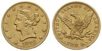 10 dolarów 1849, Filadelfia, złoto 16.69 g, rzad