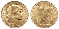 20 franków 1914 , Paryż, złoto 6.45 g, wyśmienit