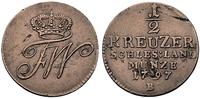 1/2 krajcara 1797/B, Wrocław, moneta polakierowa