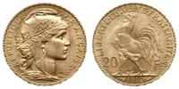 20 franków 1912, Paryż, złoto 6.44 g, Gadoury 10