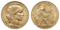 20 franków 1913, Paryż, złoto 6.44 g, Gadoury 10