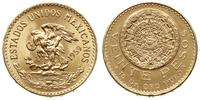 20 pesos 1959, Meksyk, złoto "900", 16.63 g, pię