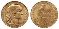 20 franków 1908, Paryż, złoto 6.45 g, Gadoury 10